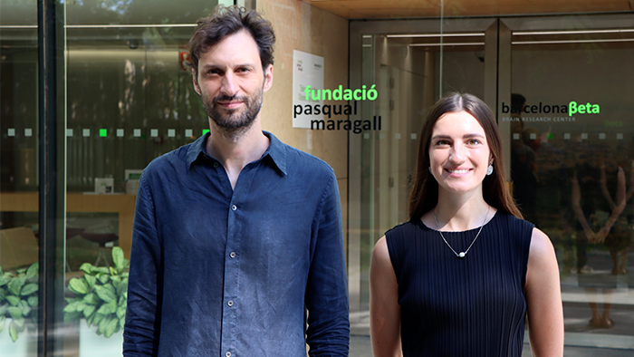 El Dr. Oriol Grau y la Dra. Laura Stankeviciute