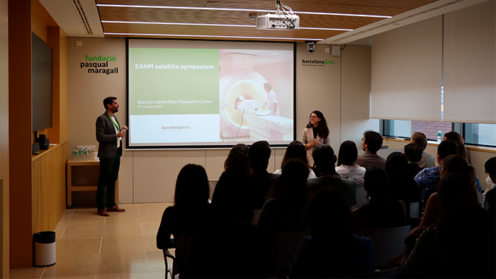 Dr. Gemma Salvadó and Dr. David Vállez welcoming the attendees