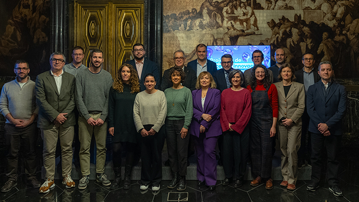 Foto ganadores de la subvención