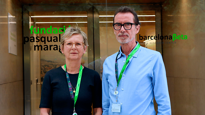 La Dra. Zdenka Pausova y el Dr. Tomáš Paus