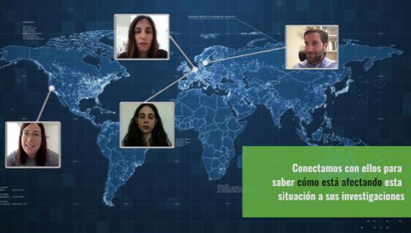 Els investigadors ens expliquen un vídeo com els afecta aquesta nova situació