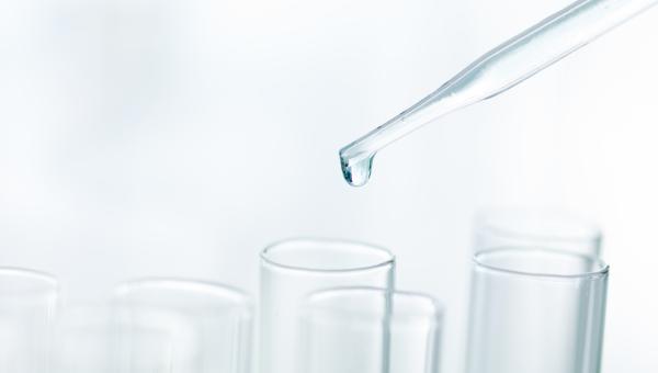 Pipette dripping in empty test tubes