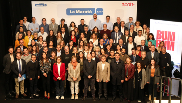Los 71 grupos de investigación beneficiarios recogieron los galardones en un acto que se celebró el 8 de noviembre en las instalaciones de TV3