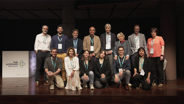 El encuentro ha reunido a investigadores de las siete instituciones del HUB y se ha hecho entrega de las becas HUB Alzheimer Barcelona PhD Fellowships 