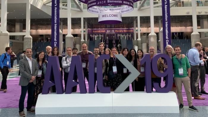 El equipo de investigadores del BBRC en la Alzheimer’s Association International Conference 2019