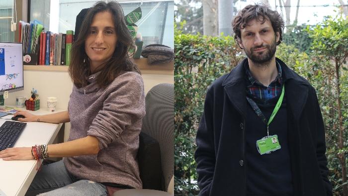 La Dra. Natàlia Vilor Y el Dr. Oriol Grau