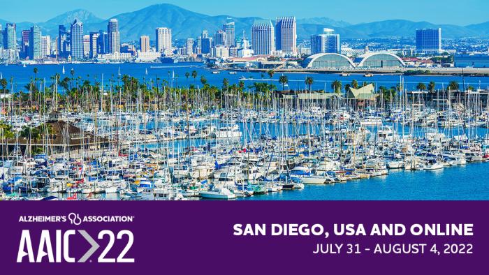 Our research center will have a notable presence at the Alzheimer's Association International Conference (AAIC 2022), which will be held between July 31 and August 4 in San Diego. 